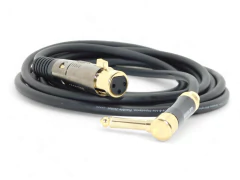 Cable Profesional Pro Audio Plug Mono 90 Grados A Canon Xlr Hembra Gold Hamc en internet
