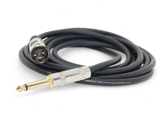 Cable Profesional Pro Audio Plug Mono Recto A Canon Xlr Macho Gold Hamc - comprar online
