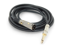 Cable Profesional Pro Audio Plug Mono Recto A Canon Xlr Macho Gold Hamc en internet