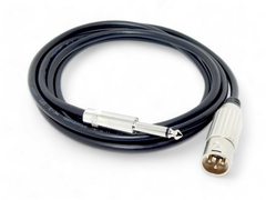 Cable Profesional Pro Audio Plug Mono Recto A Canon Xlr Macho Audio Pipe Usa MC-3 - comprar online