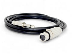 Cable Profesional Pro Audio Plug Mono Recto A Canon Xlr Hembra Audio Pipe Usa MC-3