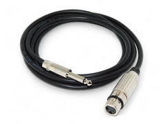 Cable Profesional Pro Audio Plug Mono Recto A Canon Xlr Hembra Audio Pipe Usa MC-3 en internet