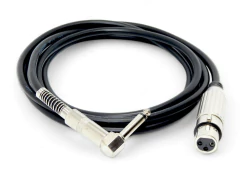 Cable Profesional Pro Audio Plug Mono 90 Grados A Canon Xlr Hembra Audio Pipe Usa MC-3 en internet