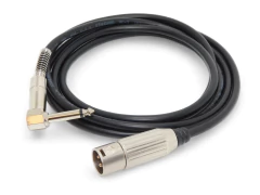 Cable Profesional Pro Audio Plug Mono 90 Grados A Canon Xlr Macho Audio Pipe Usa MC-3 - comprar online