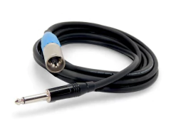 Cable Profesional Pro Audio Plug Mono Recto A Canon Xlr Macho Amphenol Azul - comprar online