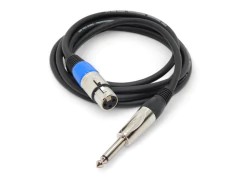 Cable Profesional Pro Audio Plug Mono Recto A Canon Xlr Hembra Skp Pro Azul - comprar online
