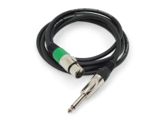 Cable Profesional Pro Audio Plug Mono Recto A Canon Xlr Hembra Skp Pro Verde - comprar online