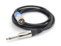 Cable Profesional Pro Audio Plug Mono Recto A Canon Xlr Macho Skp Pro Azul - comprar online