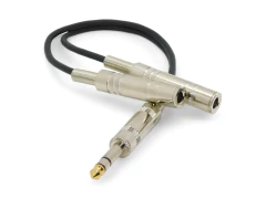 Cable Adaptador Audio Plug 6,5 Stereo A 2 6,5 Hembra Estereo en internet