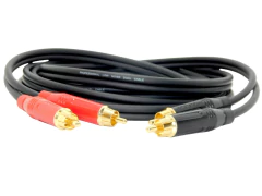 Juego Cable Rca Rca Gold Low Noise Profesional Amphenol