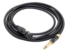 Cable Canon A Plug Para Microfonos Shure Gold Premium