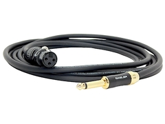 Cable Canon A Plug Para Microfonos Shure Gold Premium - comprar online