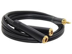 Cable Miniplug Estereo A Dos Plug Mono Gold Hamc en internet