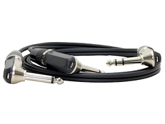 Cable TRS 90 Grados a Dos TS 90 Grados Premium Tipo Neutrik Profesional - comprar online