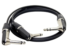 Cable TRS 90 Grados a Dos TS 90 Grados Premium Tipo Neutrik Profesional en internet