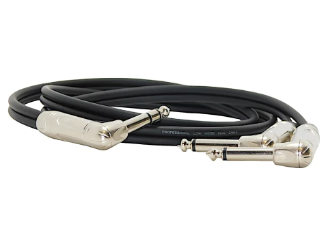 Cable TRS 90 Grados a Dos TS 90 Grados Premium Hamc Profesional