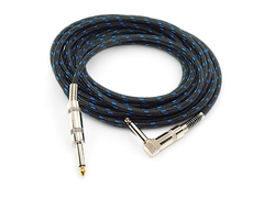 Cable Guitarra Electrica Plug 90 Grados a Plug Recto HAMC en internet