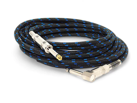 Cable Guitarra Electrica Plug 90 Grados a Plug Recto HAMC
