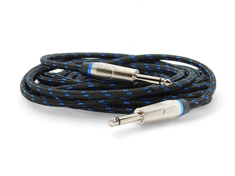 Cable Guitarra Electrica Plug 90 a Plug Recto HAMC Modelo HTPP
