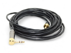 Cable Miniplug Rosca Interior A Miniplug 90 Grados Gold Low Noise Ofc Hamc en internet
