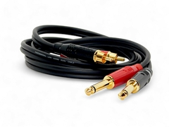 Cable Ts a Rca Macho Low Noise Amphenol Gold en internet