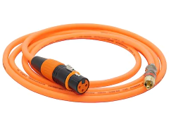 Imagen de Juego Cable Canon XLR Hembra a Rca Macho Gold Premium Modelo M906BG