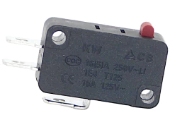 Micro interruptor de 3 pines para horno microondas, 16A, 250V,