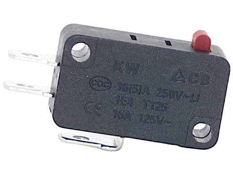 Micro interruptor de 3 pines para horno microondas, 16A, 250V,