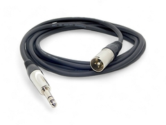 CABLE TRS A CANON XLR MACHO LOW NOISE PROFESIONAL (IDEAL PARA MONITORES)
