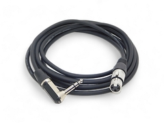 Cable Canon Xlr Hembra a Trs 1/4 90 Grados Low Noise Tipo Neutrik - comprar online