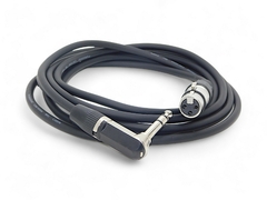 Cable Canon Xlr Hembra a Trs 1/4 90 Grados Low Noise Tipo Neutrik