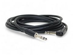 Cable Trs 1/4" 90 Grados a Trs 1/4" Recto Amphenol