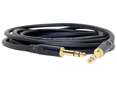 CABLE TRS A TRS AMPHENOL GOLD PREMIUM CA-BLK-100 (Ideal para Monitores)