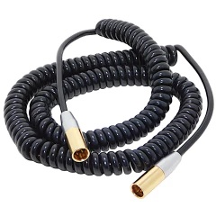 Cable Mini Canon Xlr Macho A Mini Canon Xlr Macho Espiral Gold Hamc - comprar online