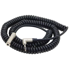 Cable miniplug Estereo 90 Grados a Miniplug Estereo Hembra Neutrik