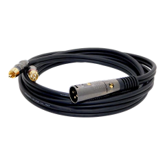 Cable Canon Xlr A 2 Rca Macho No Balanceado Premium Bajo Ruido - comprar online