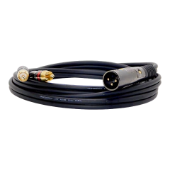 Cable Canon Xlr A 2 Rca Macho No Balanceado Premium Bajo Ruido