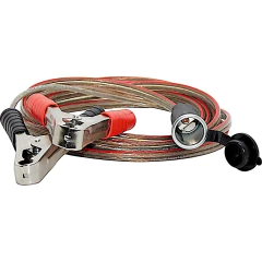 Alargue Ficha Encendedor Hembra A Pinzas Para Bateria 10Ga - comprar online