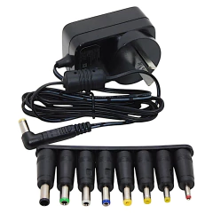 Cargador Fuente 9 Volts 2 Amp Kit 8 Plug Invertido - HAMC