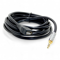 Cable Miniplug Estereo A Usb Hembra Hamc - comprar online