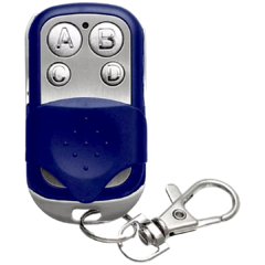 Control Remoto Copiador Portón Automático Alarmas Premium Con Pilas Incluida Azul - comprar online