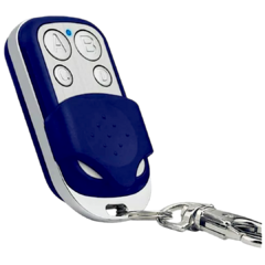 Control Remoto Copiador Portón Automático Alarmas Premium Con Pilas Incluida Azul