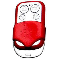 Control Remoto Copiador Portón Automático Alarmas Premium Con Pilas Incluida Rojo - comprar online