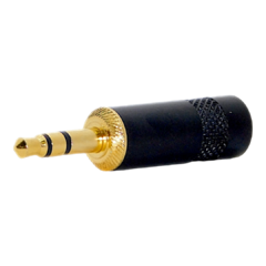 Ficha Miniplug Tipo Neutrik Rean Hys231 Conector 1/8 Stereo Metal Gold Hamc - comprar online