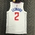 Jersey Los Angeles Clippers 75 Anos NBA Association Edition, camisa oficial de basquete, edição limitada, uniforme de colecionador, design exclusivo, homenagem aos 75 anos da NBA, alta qualidade, confortável, tecido respirável, cores vibrantes, tamanho ad