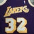 Camisa do Los Angeles Lakers, Edição Retro, Modelo 84/85, Marca Mitchell & Ness, Cor Roxa, Ícone do Basquete, Jersey Oficial, Alta Qualidade, Estilo Clássico, NBA, Time de Los Angeles, Campeões, Uniforme Retrô, Coleção Exclusiva, Design Vintage.