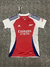 Camisa feminina do Arsenal Home 24/25, vermelha, para torcedoras Camisa de futebol feminina do Arsenal Home 24/25 Camisa oficial do Arsenal Home 24/25 para mulheres Camisa vermelha do Arsenal para torcedoras Camisa do Arsenal Home 24/25 para mulheres Cami
