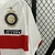 Camisa retrô do Internazionale fora de casa Modelo masculino em branco Lançamento 07/08 para torcedores Camisa oficial do Inter Milan Comemore a história do time com estilo Camisa de futebol colecionável Confortável e perfeita para o dia a dia Torça pelo 