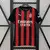 Camisa AC Milan Home 25/26 Torcedor Masculina - Vermelho e Preto na internet