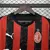 Camisa AC Milan Home 25/26 Torcedor Masculina - Vermelho e Preto - loja online
